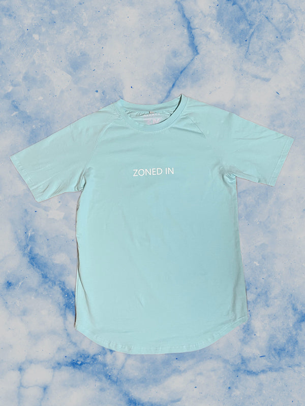 ZONED IN Light Blue Starter-T