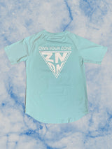 ZONED IN Light Blue Starter-T